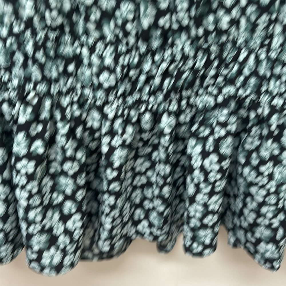 Nine West Black Floral Blouse - Size XS - Picture 2 of 8